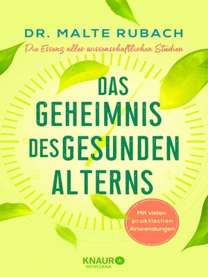 cover image of Das Geheimnis des gesunden Alterns